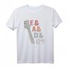 E-Bass Gitarre EADG Saiten T-Shirt für Bassisten und Bassliebhaber - Retro Design mit Notenschlüssel, ideal für Anfänger und Profis