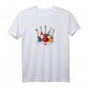 Gitarrenmotiv T-Shirt – Geschenk für Gitarristen, Raglan Design, perfekt für Musiker & Vatertag