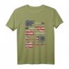 USA Flagge Gitarrist Musiker T-Shirt – Perfekt für Gitarrenspieler, Rockbands & Musikfans
