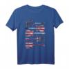 USA Flagge Gitarrist Musiker T-Shirt – Perfekt für Gitarrenspieler, Rockbands & Musikfans