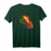 E-Gitarre Elektro Gitarre mit Flammen Design - Coole T-Shirts für Gitarristen aller Musikrichtungen
