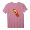 E-Gitarre Elektro Gitarre mit Flammen Design - Coole T-Shirts für Gitarristen aller Musikrichtungen