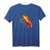 E-Gitarre Elektro Gitarre mit Flammen Design - Coole T-Shirts für Gitarristen aller Musikrichtungen