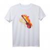 E-Gitarre Elektro Gitarre mit Flammen Design - Coole T-Shirts für Gitarristen aller Musikrichtungen