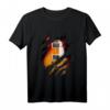 E-Gitarre in mir Design - Lustiges Gitarre T-Shirt für Musiker, Geburtstags- und Weihnachtsgeschenk