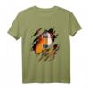E-Gitarre in mir Design - Lustiges Gitarre T-Shirt für Musiker, Geburtstags- und Weihnachtsgeschenk