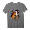 E-Gitarre in mir Design - Lustiges Gitarre T-Shirt für Musiker, Geburtstags- und Weihnachtsgeschenk