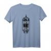 Analoger Vintage-Röhrenverstärker T-Shirt mit Grafik-Design – Perfektes Geschenk für Gitarristen, Audiophile & Vintage Hifi-Fans