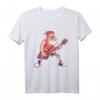 Weihnachtsmann rockt mit Rentier Gitarre - Cooles Weihnachts-T-Shirt für Rockmusik-Fans und Weihnachtsliebhaber