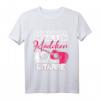 Unterschätze niemals ein Mädchen mit einer Akustik Gitarre T-Shirt – Perfektes Geschenk für Gitarristinnen zum Geburtstag oder Weihnachten