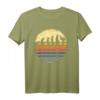 Sonnenuntergang Gitarrenspieler Evolution Gitarre T-Shirt – Perfektes Geschenk für Gitarristen, Musiker & Musikliebhaber zu Weihnachten & Geburtstag