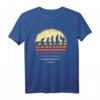Sonnenuntergang Gitarrenspieler Evolution Gitarre T-Shirt – Perfektes Geschenk für Gitarristen, Musiker & Musikliebhaber zu Weihnachten & Geburtstag