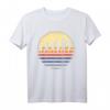 Sonnenuntergang Gitarrenspieler Evolution Gitarre T-Shirt – Perfektes Geschenk für Gitarristen, Musiker & Musikliebhaber zu Weihnachten & Geburtstag