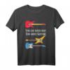 Du kannst niemals zu viel Gitarren haben - Lustiges Gitarren T-Shirt für E-Gitarristen, Musikliebhaber & Geburtstagsgeschenk im Retro-Design