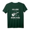 Gitarre Ich liebe meine Frau T-Shirt – Perfektes Geschenk für Gitarristen und Musikliebhaber