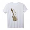 Jazz Gitarre T-Shirt – Kunstvolles Guitar Shirt mit Musiknoten für Jazz-, Blues- und Rockfans
