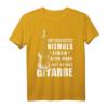 Herren Unterschätze niemals einen alten Mann mit seiner Gitarre T-Shirt – Perfektes Geschenk für Gitarristen, Lehrer & Musikliebhaber zu Geburtstag, Weihnachten & Vatertag