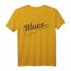 Blues Musik-Gitarren-Gitarristen-Musiker T-Shirt im Vintage-Stil – Perfektes Geschenk für Gitarristen, Musiker & Musikfans