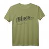 Blues Musik-Gitarren-Gitarristen-Musiker T-Shirt im Vintage-Stil – Perfektes Geschenk für Gitarristen, Musiker & Musikfans
