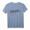 Blues Musik-Gitarren-Gitarristen-Musiker T-Shirt im Vintage-Stil – Perfektes Geschenk für Gitarristen, Musiker & Musikfans