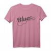 Blues Musik-Gitarren-Gitarristen-Musiker T-Shirt im Vintage-Stil – Perfektes Geschenk für Gitarristen, Musiker & Musikfans