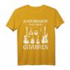 Ja ich brauche alle diese Gitarren - Bassist Gitarristen T-Shirt - Geschenk für Musiker, Gitarristen & Bassspieler mit klassischem Design