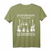 Ja ich brauche alle diese Gitarren - Bassist Gitarristen T-Shirt - Geschenk für Musiker, Gitarristen & Bassspieler mit klassischem Design