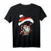 Weihnachtsmann mit Gitarre und Fallschirm T-Shirt – Lustiges, selbstgestaltetes Design für Weihnachten, Neujahr & Strandurlaub