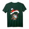 Weihnachtsmann mit Gitarre und Fallschirm T-Shirt – Lustiges, selbstgestaltetes Design für Weihnachten, Neujahr & Strandurlaub