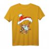 Weihnachtsmann mit Gitarre und Fallschirm T-Shirt – Lustiges, selbstgestaltetes Design für Weihnachten, Neujahr & Strandurlaub