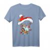 Weihnachtsmann mit Gitarre und Fallschirm T-Shirt – Lustiges, selbstgestaltetes Design für Weihnachten, Neujahr & Strandurlaub