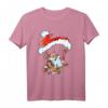 Weihnachtsmann mit Gitarre und Fallschirm T-Shirt – Lustiges, selbstgestaltetes Design für Weihnachten, Neujahr & Strandurlaub