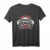 Heavy Metal Death Metal 666 Gitarren Totenkopf Band T-Shirt – Perfektes Geschenk für Metal Fans & Konzert-Outfit