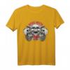 Heavy Metal Death Metal 666 Gitarren Totenkopf Band T-Shirt – Perfektes Geschenk für Metal Fans & Konzert-Outfit