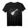 Gitarre Musiknoten Gitarre Notenschlüssel T-Shirt – Perfektes Geschenk für Gitarristen, Musikliebhaber und Rockfans