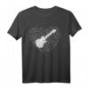 Gitarre Musiknoten Gitarre Notenschlüssel T-Shirt – Perfektes Geschenk für Gitarristen, Musikliebhaber und Rockfans