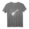 Gitarre Musiknoten Gitarre Notenschlüssel T-Shirt – Perfektes Geschenk für Gitarristen, Musikliebhaber und Rockfans