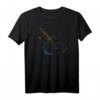 Bunte Gitarre T-Shirt für Musiker – Geschenkidee für Gitarristen, Musikanten und Bands