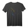 Bunte Gitarre T-Shirt für Musiker – Geschenkidee für Gitarristen, Musikanten und Bands