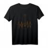 Geschenk für Gitarristen Herzschlag Gitarre T-Shirt - Perfekt für Musiker, Musikliebhaber & Gitarre Lehrer zu Weihnachten & Geburtstag