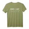 Sorry I Just D, G, A, F – Lustiges Gitarre T-Shirt für Musiker, Gitarristen, Musikliebhaber und Festivalfans – Perfektes Geschenk zum Geburtstag, Weihnachten & Vatertag