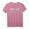 Sorry I Just D, G, A, F – Lustiges Gitarre T-Shirt für Musiker, Gitarristen, Musikliebhaber und Festivalfans – Perfektes Geschenk zum Geburtstag, Weihnachten & Vatertag