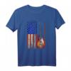 Amerika Flagge Rock Band Musik Geschenk T-Shirt für Gitarristen, Musiker & Musikliebhaber – Perfektes Geschenk zu Weihnachten & Geburtstag