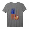 Amerika Flagge Rock Band Musik Geschenk T-Shirt für Gitarristen, Musiker & Musikliebhaber – Perfektes Geschenk zu Weihnachten & Geburtstag