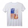 Amerika Flagge Rock Band Musik Geschenk T-Shirt für Gitarristen, Musiker & Musikliebhaber – Perfektes Geschenk zu Weihnachten & Geburtstag
