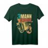 Oberkrainer Bellfront Bariton, Akkordeon, Gitarre Retro T-Shirt – Lustiges Volksmusik Motiv für Zeltfest, Volksfest & Bierfest