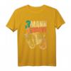 Oberkrainer Bellfront Bariton, Akkordeon, Gitarre Retro T-Shirt – Lustiges Volksmusik Motiv für Zeltfest, Volksfest & Bierfest