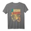 Oberkrainer Bellfront Bariton, Akkordeon, Gitarre Retro T-Shirt – Lustiges Volksmusik Motiv für Zeltfest, Volksfest & Bierfest