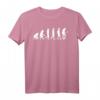 Geschenk für Gitarristen Evolution Gitarre T-Shirt – Perfekt für Musiker, Musikliebhaber und Gitarre-Lehrer zu Weihnachten & Geburtstag