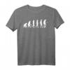 Geschenk für Gitarristen Evolution Gitarre T-Shirt – Perfekt für Musiker, Musikliebhaber und Gitarre-Lehrer zu Weihnachten & Geburtstag